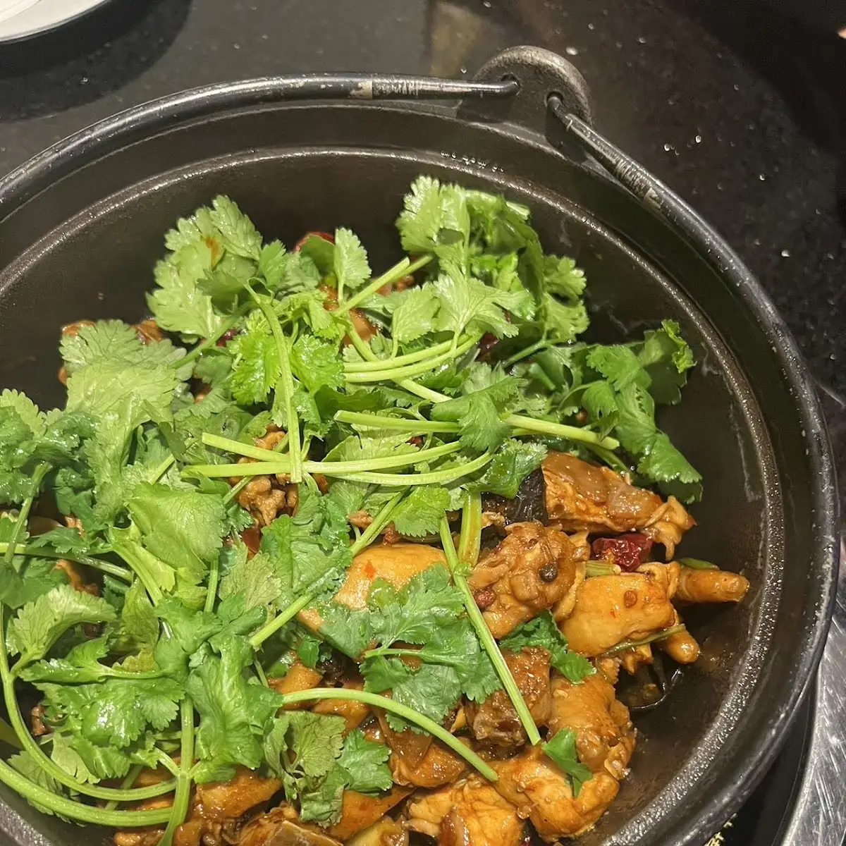 spicy chicken pot 招牌香辣雞煲
